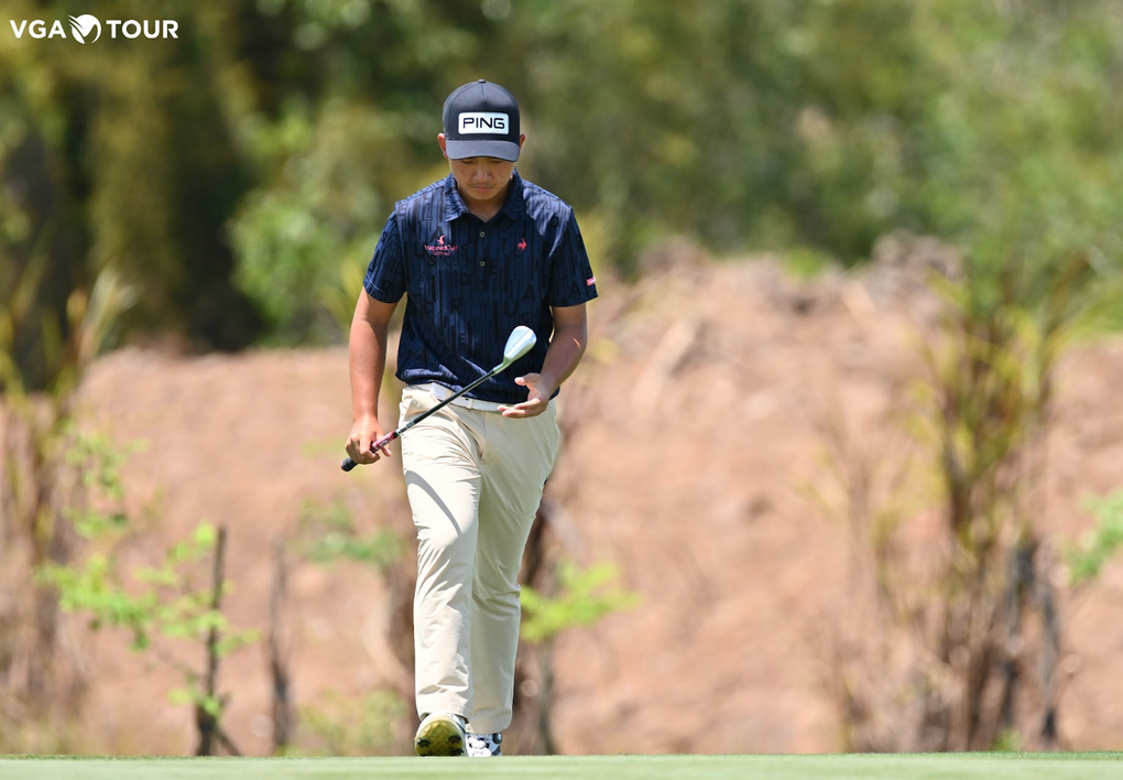 Nguyễn Anh Minh sáng cửa vô địch giải golf Vietnam Masters 2023