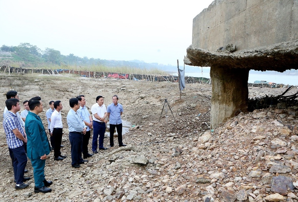 Hư hỏng trụ cầu Sông Lô ở Phú Thọ là sự cố nghiêm trọng - 1