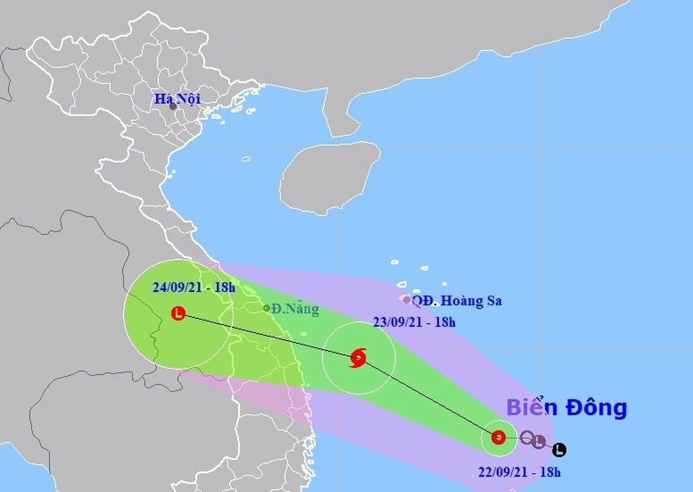 Áp thấp nhiệt đới khả năng mạnh lên thành bão gây mưa lớn nhiều nơi - 1 Áp thấp nhiệt đới khả năng mạnh lên thành bão gây mưa lớn nhiều nơi - 1