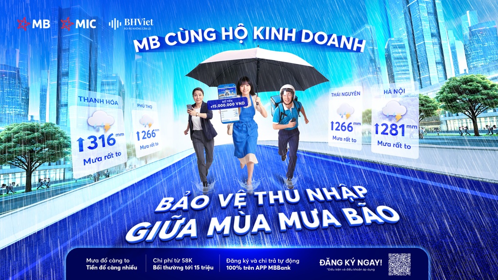 Nhẹ gánh âu lo nhờ có MB bảo vệ nguồn thu nhập mùa bão - 2 Nhẹ gánh âu lo nhờ có MB bảo vệ nguồn thu nhập mùa bão - 2