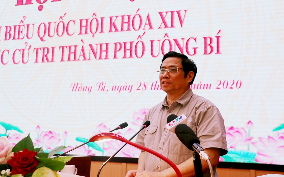Trưởng Ban Tổ chức Trung ương tiếp xúc cử tri tại TP Uông Bí - 2 Trưởng Ban Tổ chức Trung ương tiếp xúc cử tri tại TP Uông Bí - 2