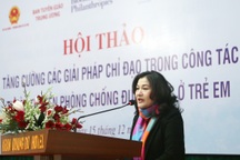 Đuối nước- nguyên nhân chính gây tử vong cho trẻ trong tai nạn thương tích