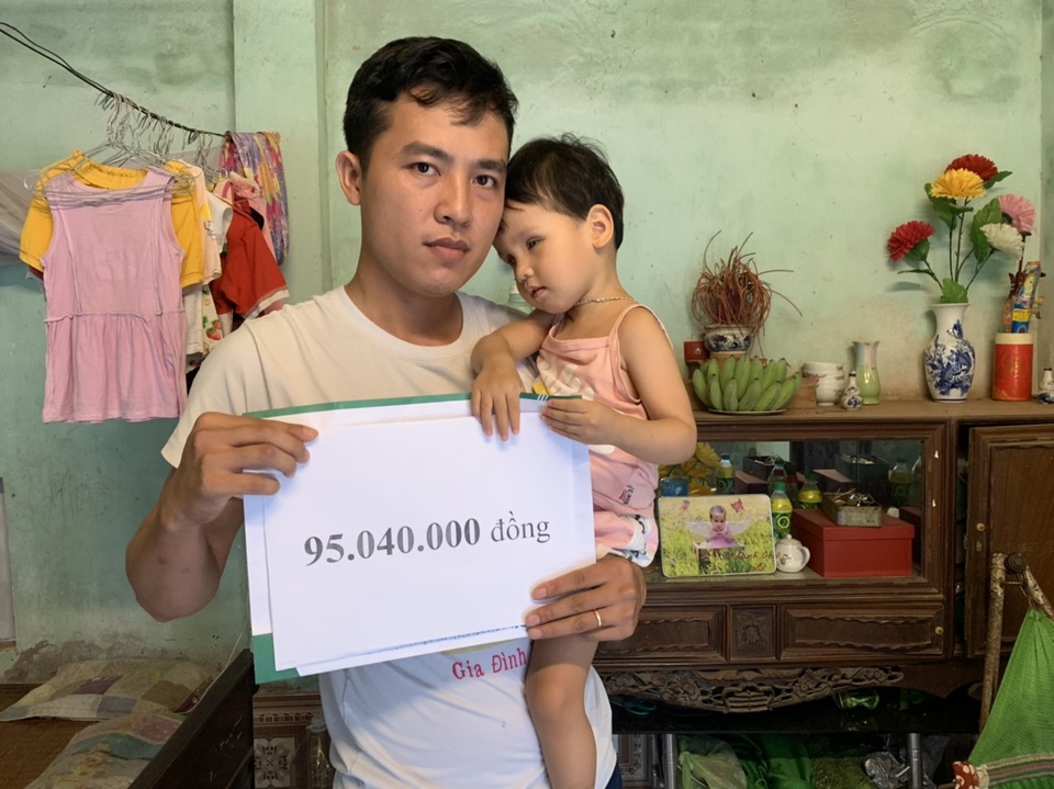 Bé gái bị hỏng đôi mắt được bạn đọc Dân trí giúp đỡ hơn 95 triệu đồng - 1 Bé gái bị hỏng đôi mắt được bạn đọc Dân trí giúp đỡ hơn 95 triệu đồng - 1