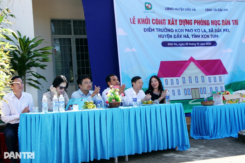 Khởi công công trình phòng học Dân trí ở vùng khó khăn tỉnh Kon Tum - 2 Khởi công công trình phòng học Dân trí ở vùng khó khăn tỉnh Kon Tum - 2