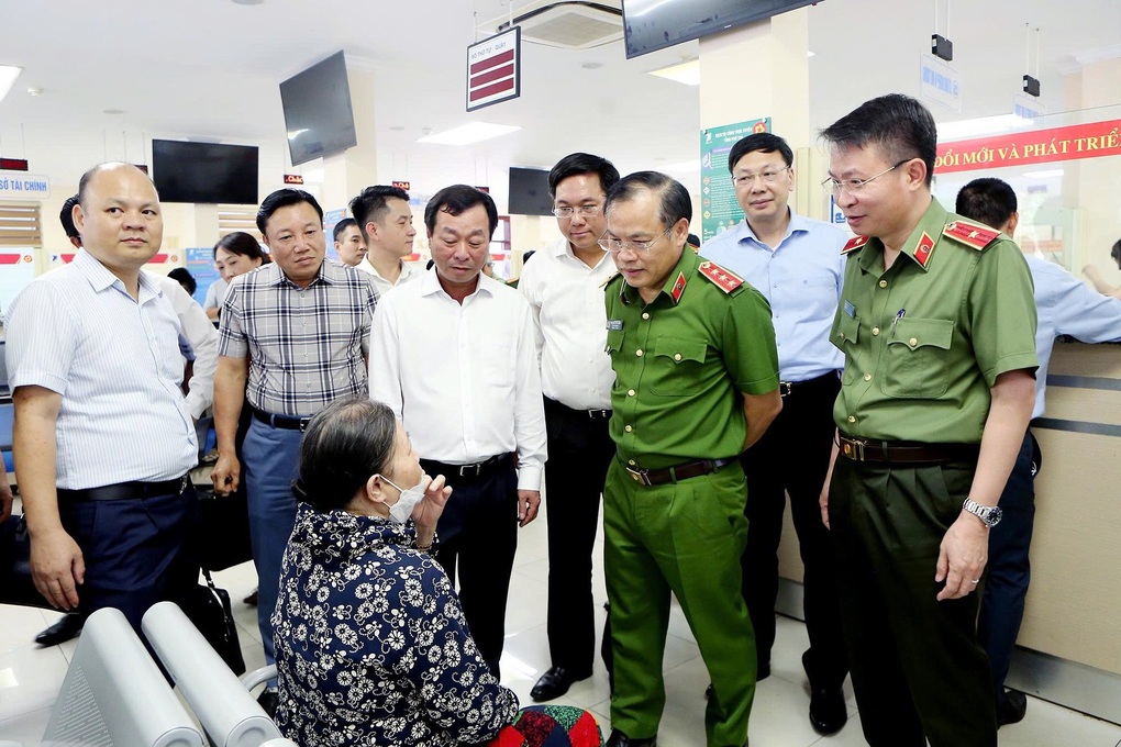 Bộ Công an khảo sát hệ thống thông tin dùng chung ở tỉnh Phú Thọ - 1 Bộ Công an khảo sát hệ thống thông tin dùng chung ở tỉnh Phú Thọ - 1