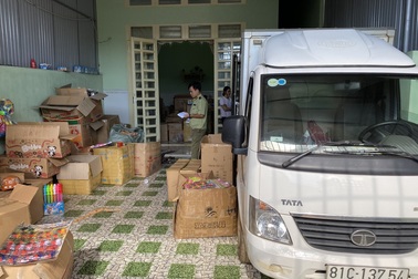 Phát hiện kho chứa hơn 7.000 sản phẩm đồ chơi trẻ em nhập lậu