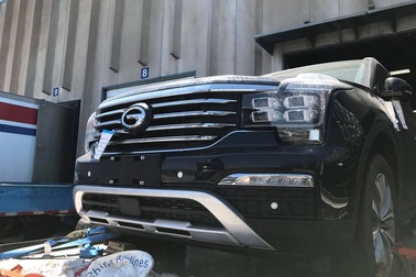 Xe Trumpchi GS8 của Trung Quốc đã cập cảng Mỹ