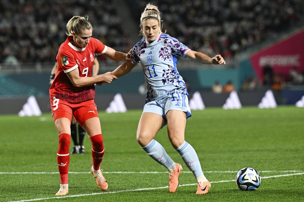 Thắng đậm Thụy Sỹ, Tây Ban Nha tiến vào tứ kết World Cup nữ 2023 - 2 Thắng đậm Thụy Sỹ, Tây Ban Nha tiến vào tứ kết World Cup nữ 2023 - 2