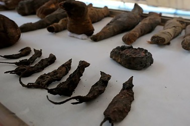 Phát hiện lăng mộ có nhiều xác ướp của… chuột