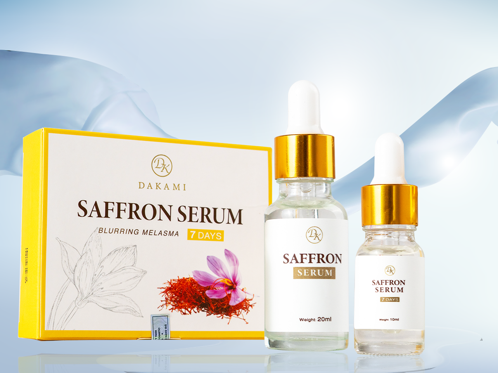 Dakami Saffron Serum - bộ đôi serum mờ sạm nám, làm trắng da - 1 Dakami Saffron Serum - bộ đôi serum mờ sạm nám, làm trắng da - 1