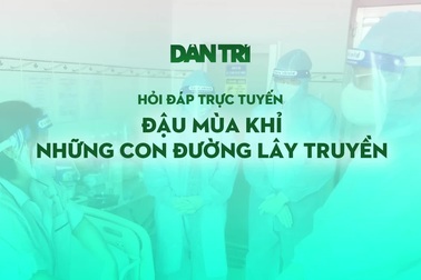 Hỏi đáp trực tuyến: Đậu mùa khỉ - Những con đường lây truyền