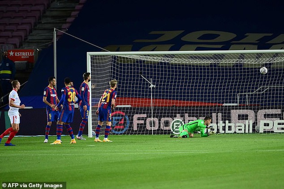 Messi nhạt nhòa, Barcelona đứt mạch toàn thắng ở La Liga - 1 Messi nhạt nhòa, Barcelona đứt mạch toàn thắng ở La Liga - 1