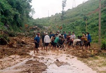 61 người chết, mất tích do lũ quét