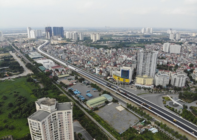 Bất ngờ với diện mạo mới đường vành đai trên cao hơn 5000 tỷ đồng ở Hà Nội - 13 Bất ngờ với diện mạo mới đường vành đai trên cao hơn 5000 tỷ đồng ở Hà Nội - 13
