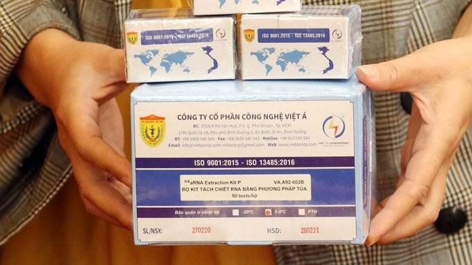 Với các hành vi câu kết để nâng giá khiến cho sản phẩm của Việt Á cao hơn nhiều so với thực tế, định giá ở mức 470.000 đồng/kit.