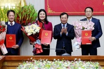 Phú Thọ bổ nhiệm hàng loạt giám đốc sở mới
