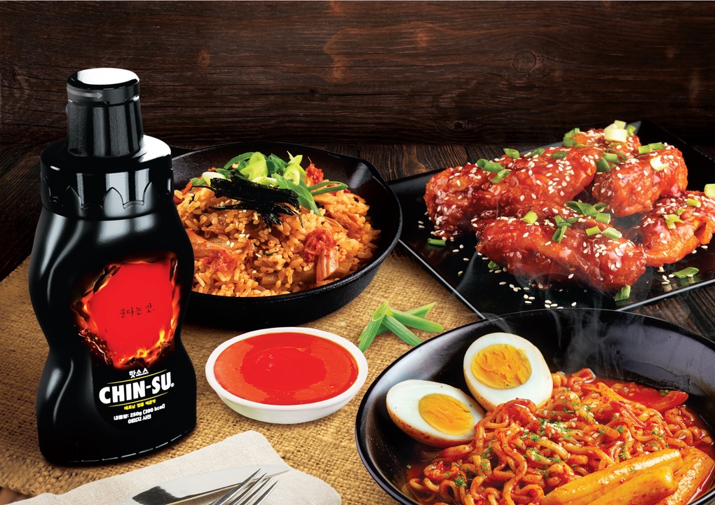 Chin-su tung bộ 4 sản phẩm tương ớt mới tại Seoul Food 2024 - 4 Chin-su tung bộ 4 sản phẩm tương ớt mới tại Seoul Food 2024 - 4