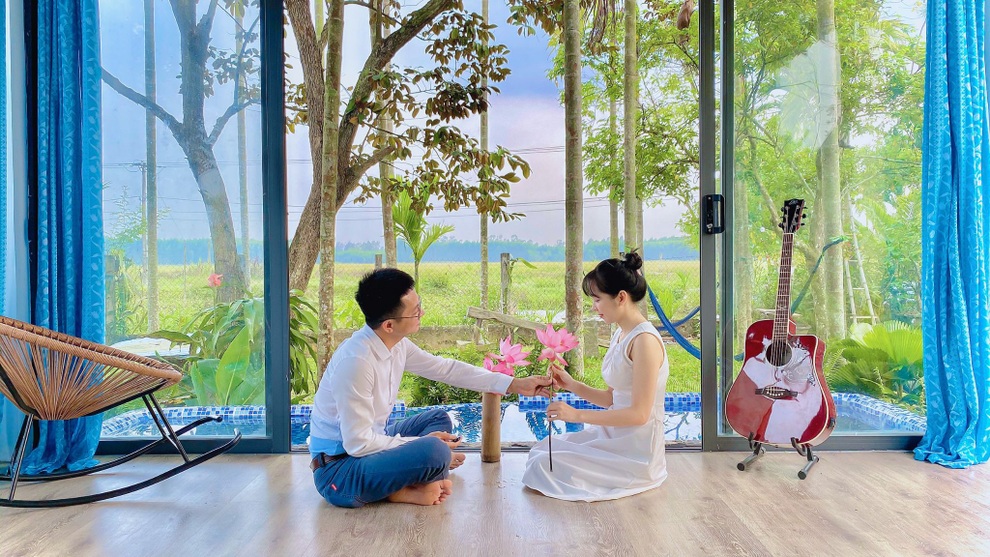 Ngôi nhà xanh mát với ao bạt ngàn sen của chàng kỹ sư - 6