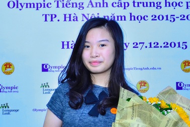 Nữ cao thủ 3 kì Olympic Tiếng Anh chia sẻ bí quyết thành công