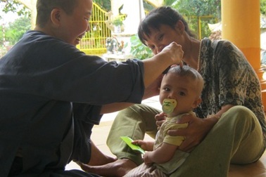 Ngày mai, các bé họ Nhân ở chùa Long An đón mừng "sinh nhật" đầu tiên