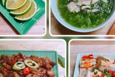 Mâm cơm ngon miệng, đẹp mắt thế này bảo sao chồng thích, con mê