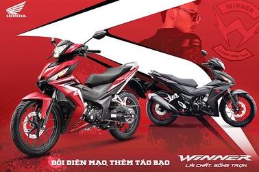 Honda nâng cấp Winner, giá không đổi, tặng thêm đồng hồ G-Shock