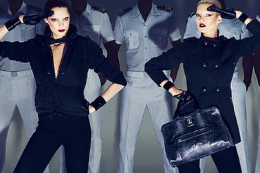 Ảnh quảng cáo cá tính của Jean Paul Gaultier và Longchamp