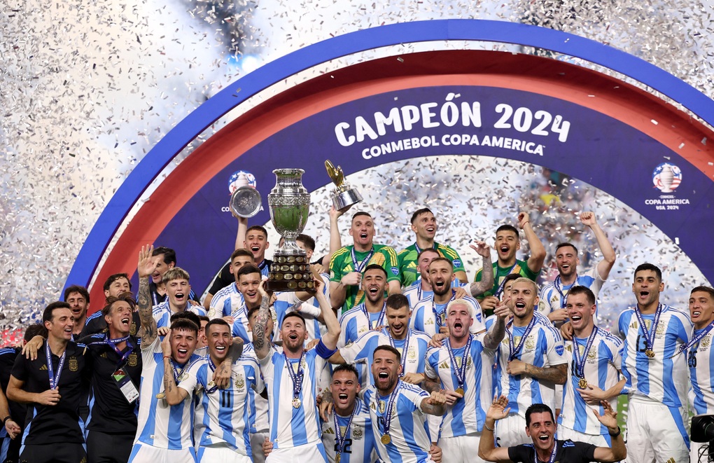 Lautaro Martinez giúp Argentina lập kỷ lục vô địch Copa America - 2 Lautaro Martinez giúp Argentina lập kỷ lục vô địch Copa America - 2