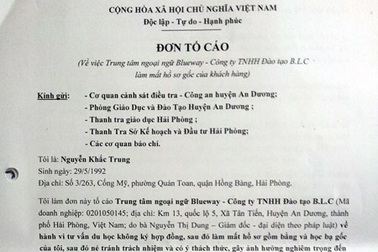 Vừa du học “hụt”, khách hàng lại khốn đốn vì trung tâm tư vấn làm mất hồ sơ gốc