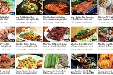 Học nấu ăn miễn phí trên Youtube với gói 4G MobiFone