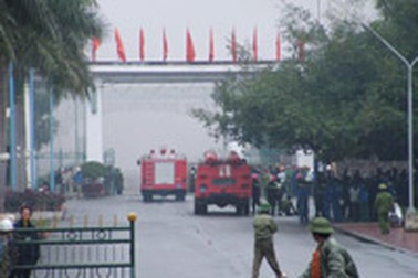 Nổ lớn tại Nhà máy phân đạm và hóa chất Hà Bắc