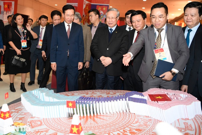Toàn cảnh bên trong nơi tổ chức Đại hội Đảng lần thứ XIII - 15 Toàn cảnh bên trong nơi tổ chức Đại hội Đảng lần thứ XIII - 15