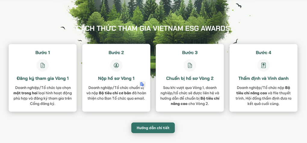 4 bước đơn giản để tham gia Vietnam ESG Awards 2025 - 1 4 bước đơn giản để tham gia Vietnam ESG Awards 2025 - 1