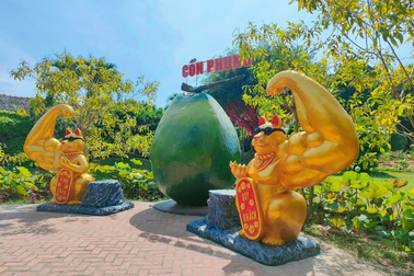 Muôn sắc thái hài hước của dàn linh vật mèo Tết Quý Mão khắp Việt Nam