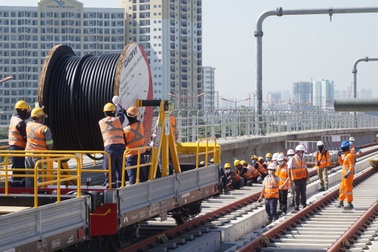 TPHCM: Triển khai cấp điện cho tuyến metro số 1