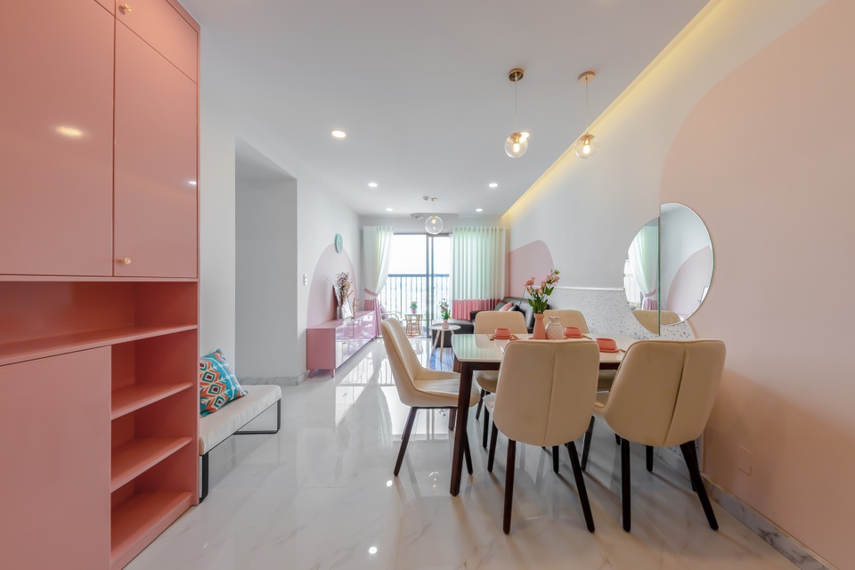 TP.HCM: Làm ngôi nhà màu hồng đẹp như cổ tích với giá rẻ không ngờ - 3 TP.HCM: Làm ngôi nhà màu hồng đẹp như cổ tích với giá rẻ không ngờ - 3