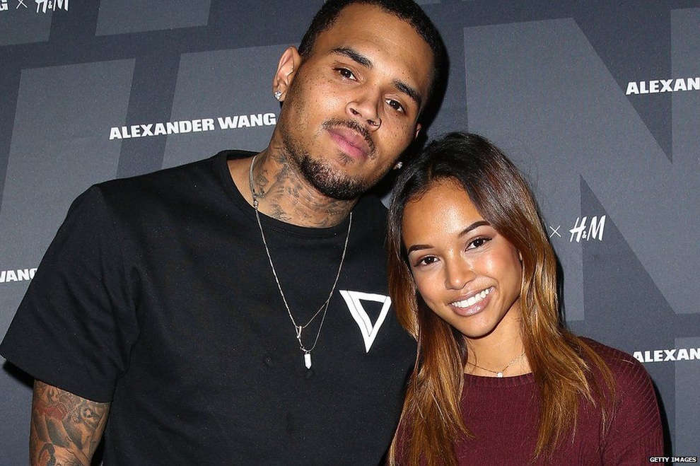 Người mẫu gốc Việt Karrueche Tran mặc bốc lửa đi dự tiệc - 8 Người mẫu gốc Việt Karrueche Tran mặc bốc lửa đi dự tiệc - 8