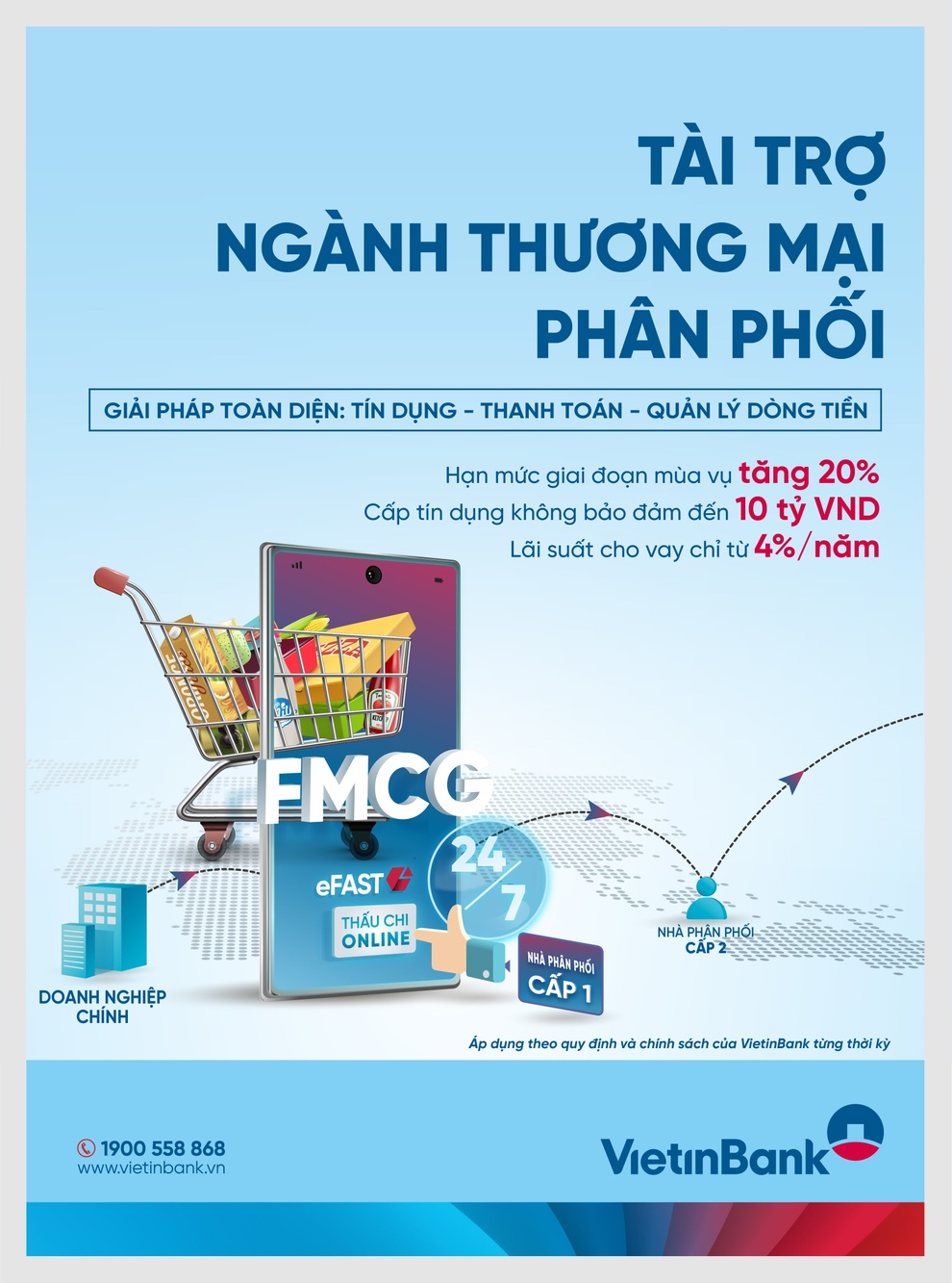 Hỗ trợ doanh nghiệp dịp cao điểm cuối năm: VietinBank tăng giới hạn tín dụng lên 20% - 1 Hỗ trợ doanh nghiệp dịp cao điểm cuối năm: VietinBank tăng giới hạn tín dụng lên 20% - 1