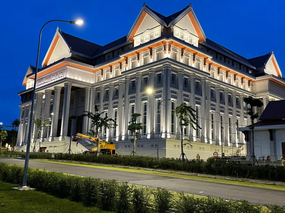 Nghiệm thu Nhà Quốc hội Lào: Cận cảnh công trình Việt Nam tặng nước bạn - 1 Nghiệm thu Nhà Quốc hội Lào: Cận cảnh công trình Việt Nam tặng nước bạn - 1