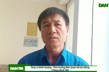 Ông Lê Đình Quảng - Phó Trưởng Ban Quan hệ lao động (Tổng LĐLĐ VN)