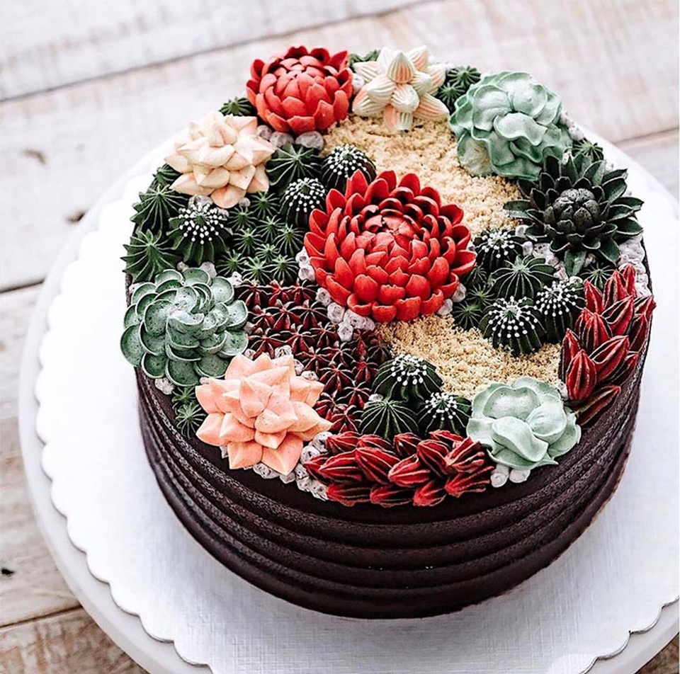 Những chiếc bánh kem tuyệt đẹp “chỉ muốn ngắm, không nỡ ăn” - 10 Những chiếc bánh kem tuyệt đẹp “chỉ muốn ngắm, không nỡ ăn” - 10