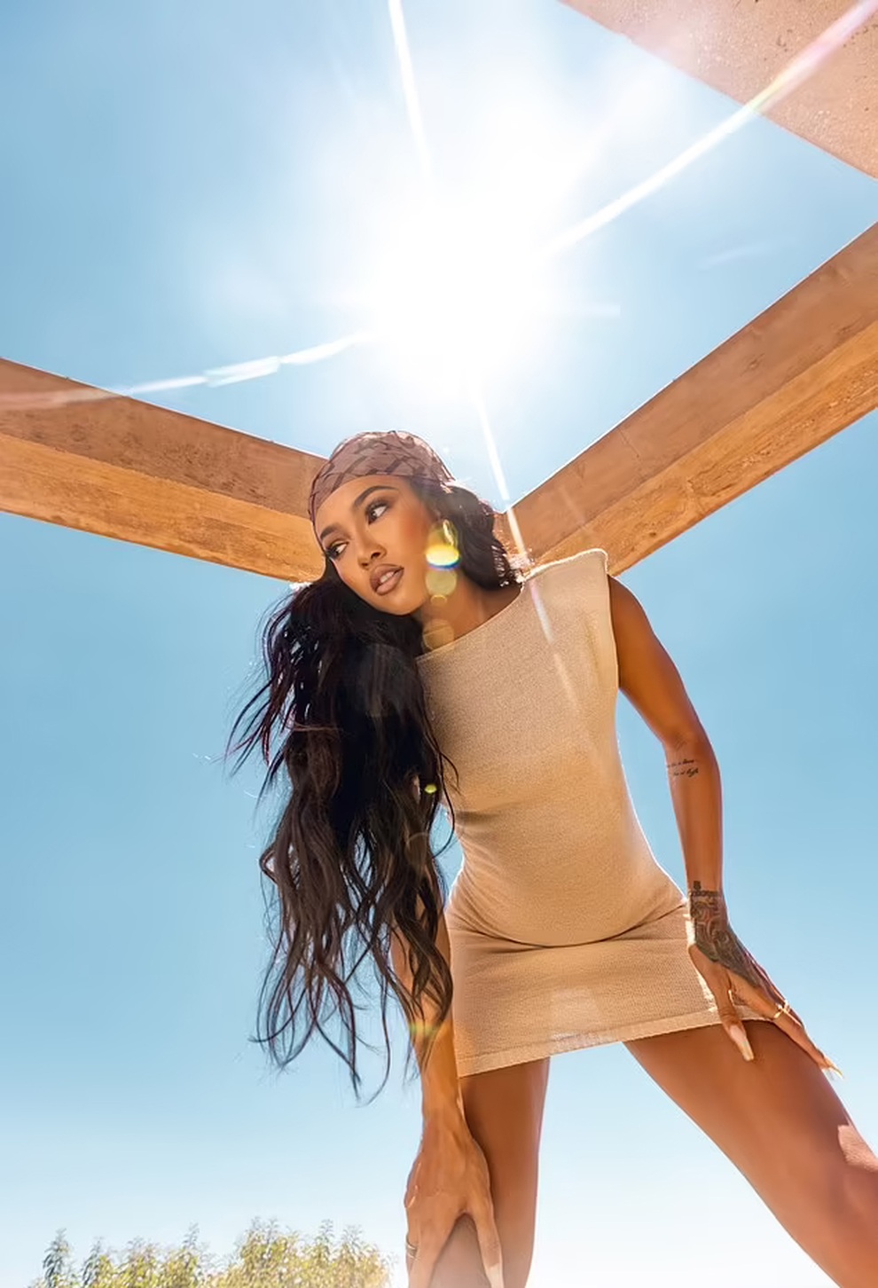Hotgirl gốc Việt Karrueche Tran bốc lửa trong ảnh quảng cáo mới - 6 Hotgirl gốc Việt Karrueche Tran bốc lửa trong ảnh quảng cáo mới - 6