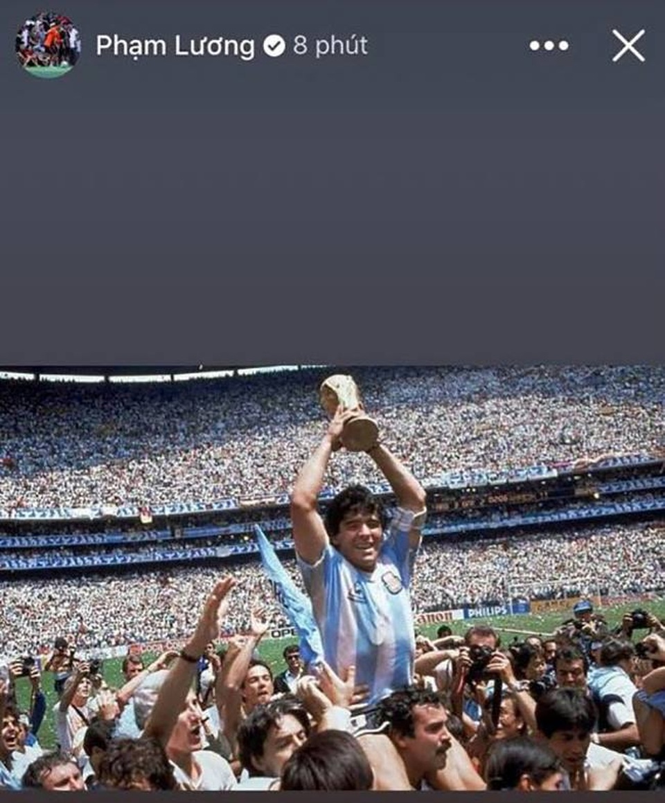 Giới bóng đá Việt Nam tiếc thương sự ra đi của Diego Maradona - 5 Giới bóng đá Việt Nam tiếc thương sự ra đi của Diego Maradona - 5