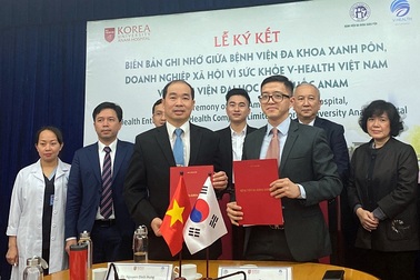 Bệnh viện Xanh Pôn hội chẩn từ xa với bệnh viện Hàn Quốc