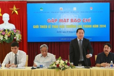 53 đồ án sẽ được trao giải thưởng Loa Thành năm 2014