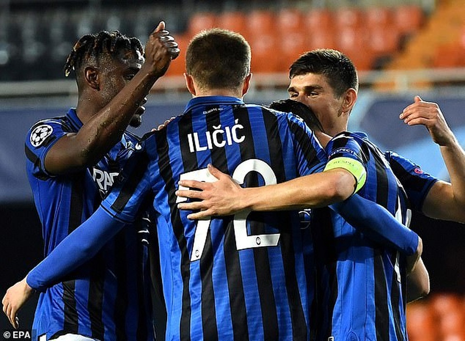 Valencia 3-4 Atalanta: Cú poker của lão tướng Josip Ilicic - 5 Valencia 3-4 Atalanta: Cú poker của lão tướng Josip Ilicic - 5
