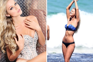 Hoa hậu hoàn vũ Úc thổ lộ mong muốn làm "thiên thần" nội y