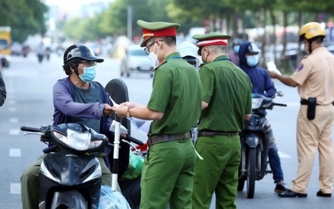 Hà Nội: Thêm 6 tổ công tác đặc biệt thuộc Công an Thành phố xử lý vi phạm về giãn cách