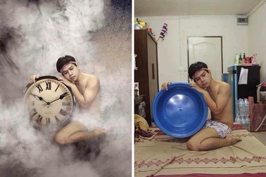 Hậu trường hài hước của những bức ảnh đẹp lung linh trên mạng