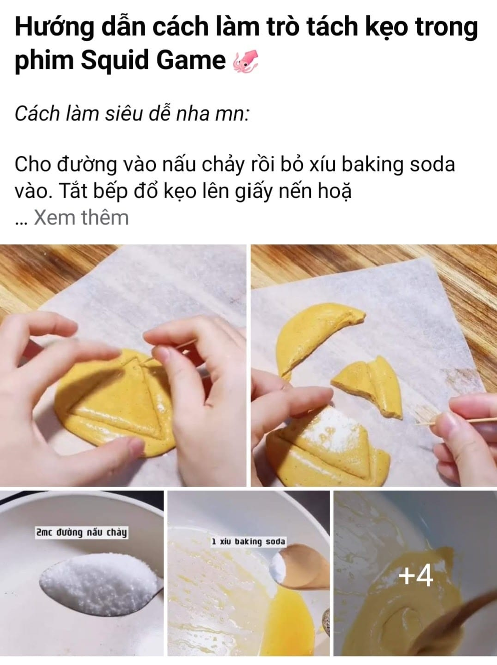 Bước ra từ Squid game, thử thách tách kẹo đường gây bão mạng xã hội - 11 Bước ra từ Squid game, thử thách tách kẹo đường gây bão mạng xã hội - 11
